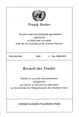 Book cover for Treaty Series 2638