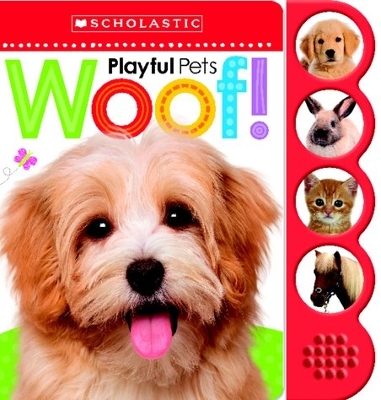 Book cover for Playful Pets WOOF!