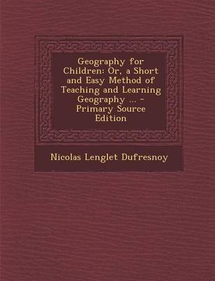 Book cover for Geography for Children