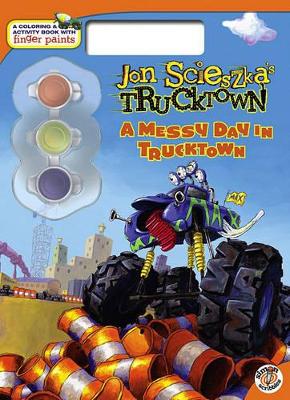 Book cover for A Messy Day in Trucktown