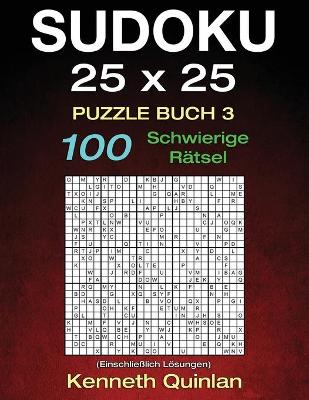 Book cover for Sudoku 25 x 25 Puzzle Buch 3