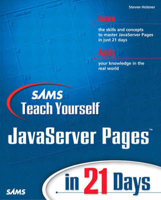 Book cover for Sams Teach Yourself JavaServer Pages in 21 Days