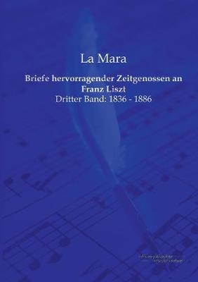 Book cover for Briefe hervorragender Zeitgenossen an Franz Liszt