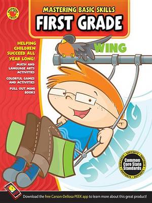 Book cover for Mastering Basic Skills(r) First Grade Workbook