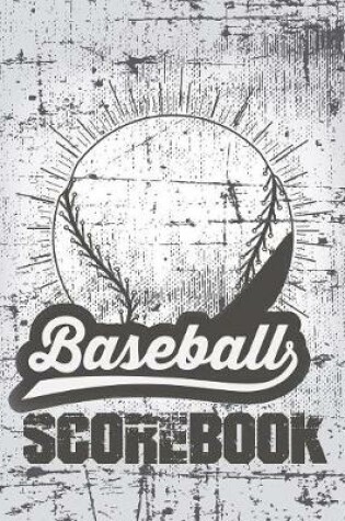 Cover of Baseball Scorebook