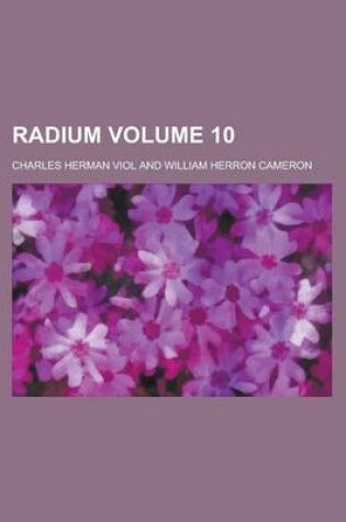 Cover of Radium Volume 10