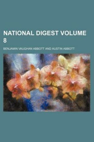 Cover of National Digest Volume 8