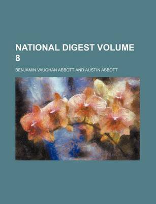 Book cover for National Digest Volume 8