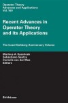 Book cover for Recent Advances in Operator Theory and Its Applications