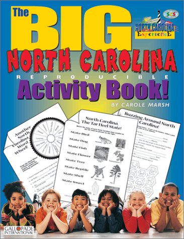 Book cover for The Big North Carolina Activity Book!