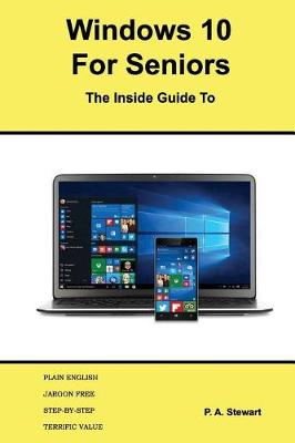Book cover for Windows 10 for Seniors
