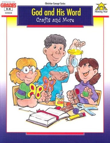 Book cover for God and His Word Crafts and More Ss48838