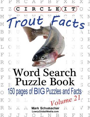 Book cover for Circle It, Trout Facts, Word Search, Puzzle Book