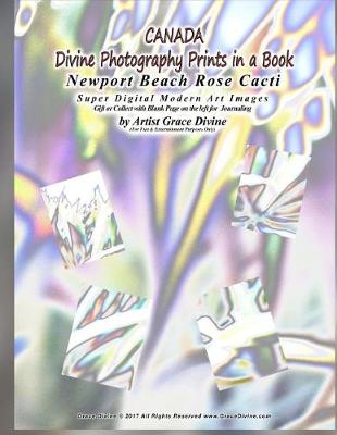 Book cover for CANADA Divine Photography Prints in a Book Newport Beach Rose Cacti