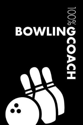 Book cover for Bowling Coach Notebook