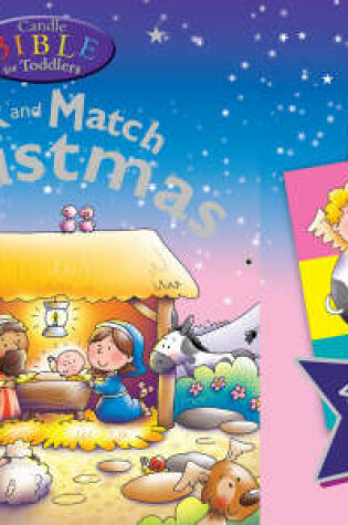Cover of Candle Bible for Toddlers Christmas Mix and Match