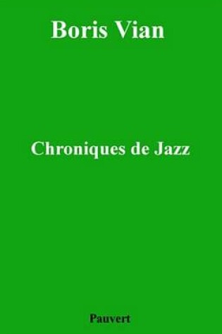 Cover of Chroniques de Jazz