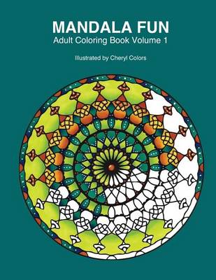 Book cover for Mandala Fun Adult Coloring Book