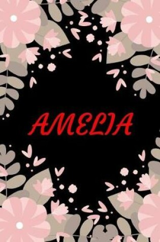Cover of Amelia Personalised Flower Writing