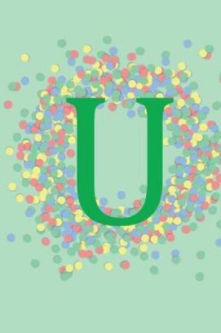 Cover of Dotted Journal Writing Ideas "U", Fancy Inspiration Notebook, Dream Journal Dia