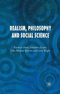 Book cover for Realism, Philosophy and Social Science