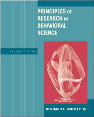 Book cover for Principles of Research Methods With Internet Guide