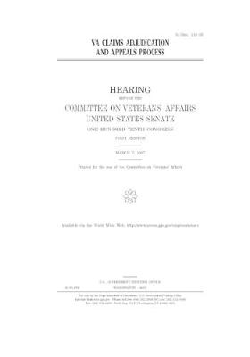 Book cover for VA claims adjudication and appeals process