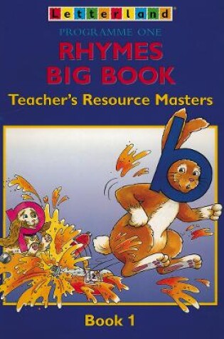 Cover of Rhymes Big Book Teacher’s Resource Masters Book 1