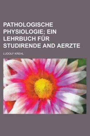 Cover of Pathologische Physiologie