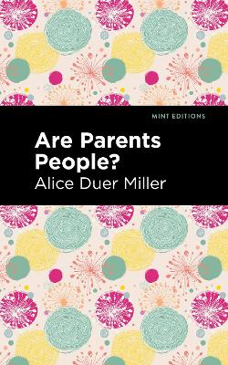 Book cover for Are Parents People?