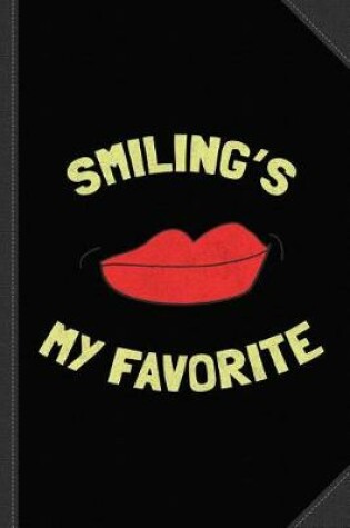 Cover of Smiling's My Favorite Vintage Journal Notebook