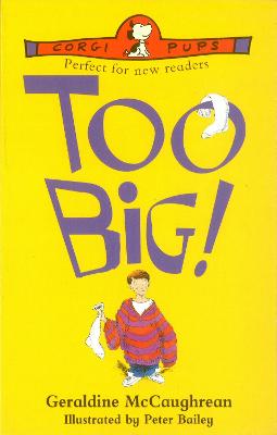 Book cover for Too Big!