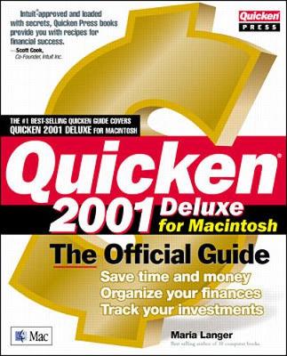 Book cover for Quicken(r) 2001 Deluxe For Macintosh: The Official Guide
