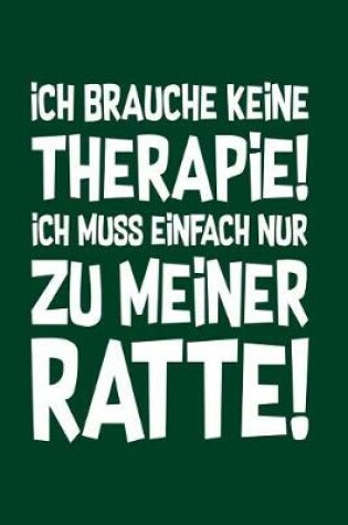 Cover of Therapie? Lieber Ratten