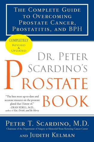 Cover of Dr. Peter Scardino's Prostate Book, Revised Edition