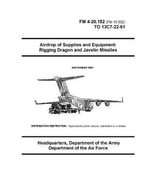 Book cover for FM 4-20.152 Airdrop of Supplies and Equipment