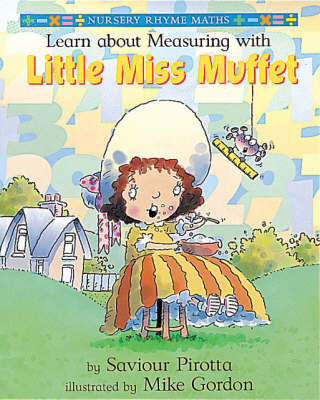 Book cover for Learn About Measuring with Little Miss Muffet