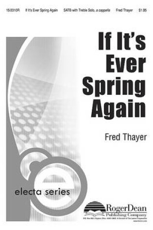 Cover of If It's Ever Spring Again