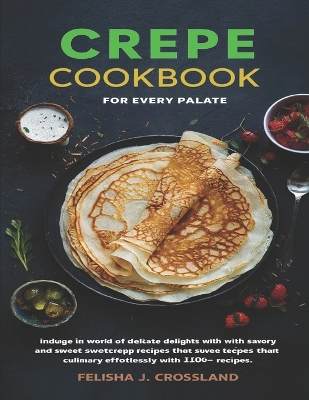 Book cover for Crepe Cookbook