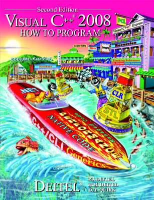 Book cover for Visual C++ 2008 How to Program