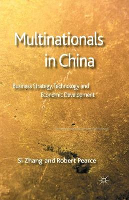 Book cover for Multinationals in China