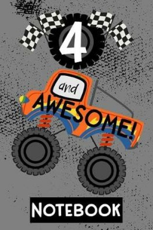 Cover of 4 and Awesome! Notebook