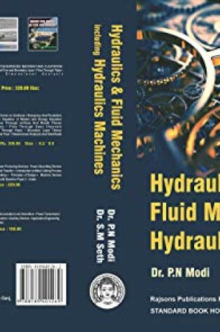 Cover of Hydraulics and Fluid Mechanics Including Hydraulics Machines