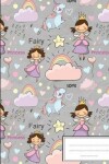 Book cover for Cute Fairy Tale Princess with Unicorn