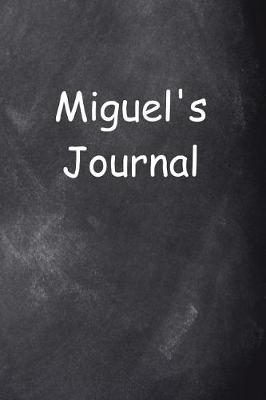 Cover of Miguel Personalized Name Journal Custom Name Gift Idea Miguel
