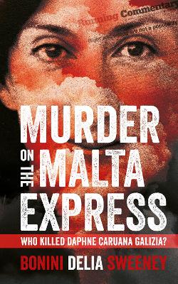 Book cover for Murder on The Malta Express
