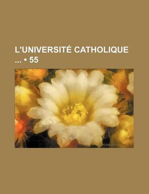 Book cover for L'Universite Catholique (55)