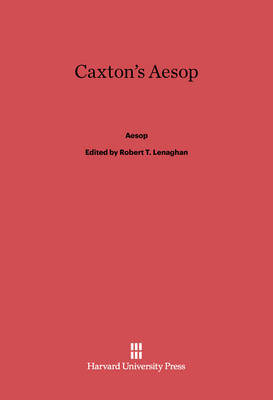 Book cover for Caxton's Aesop
