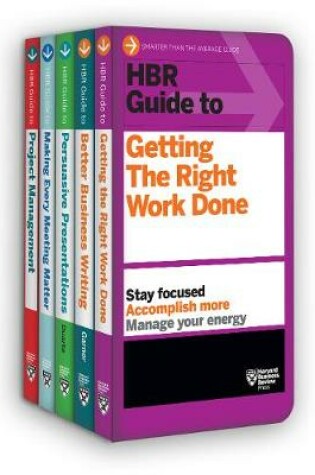 Cover of HBR Guides to Being an Effective Manager Collection (5 Books) (HBR Guide Series)