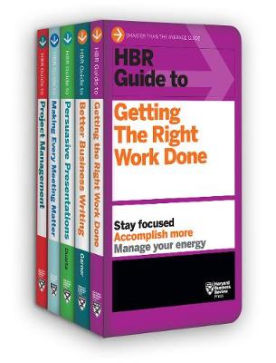 Book cover for HBR Guides to Being an Effective Manager Collection (5 Books) (HBR Guide Series)